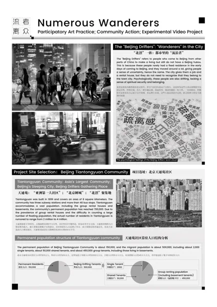 流者离众项目展板